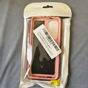 Pink and Purple Samsung S24 5G Phone Case